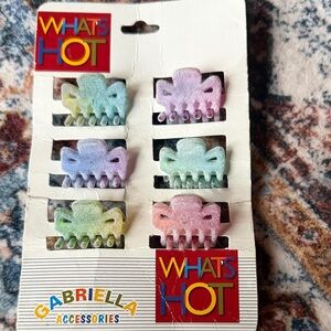 Y2K small Pastel Hair Clips 1999
